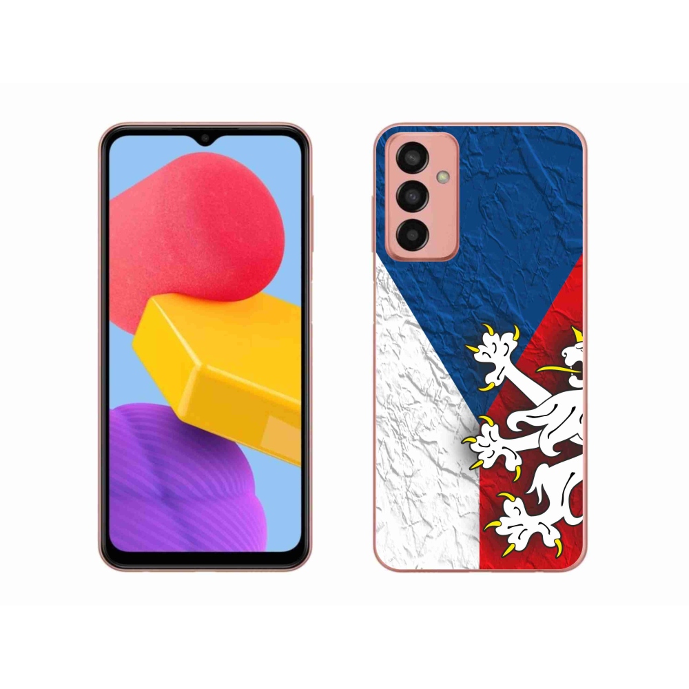 Gelový kryt mmCase na Samsung Galaxy M13 - česká vlajka 1