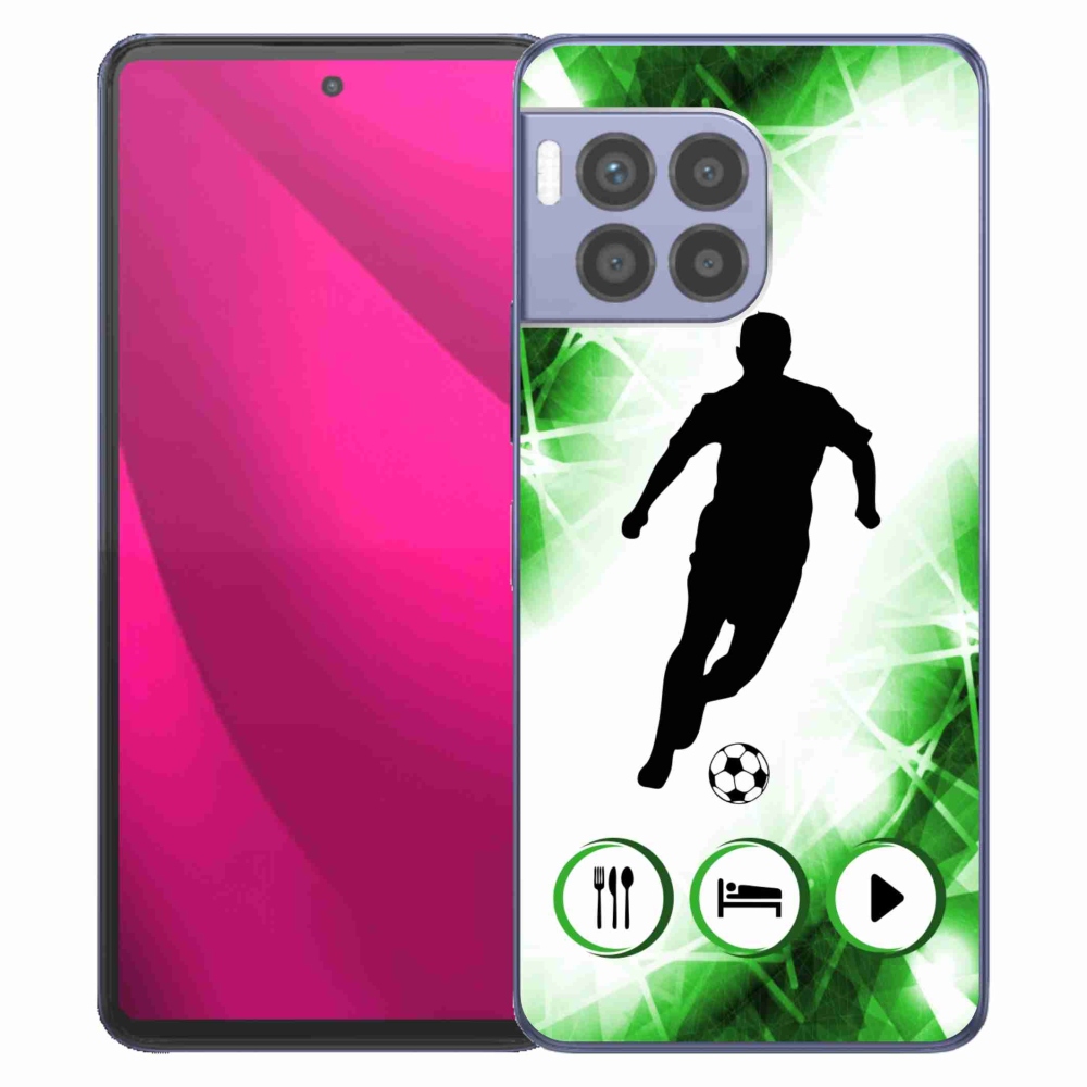 Gelový kryt mmCase na T-Mobile T Phone 2 Pro - fotbalista