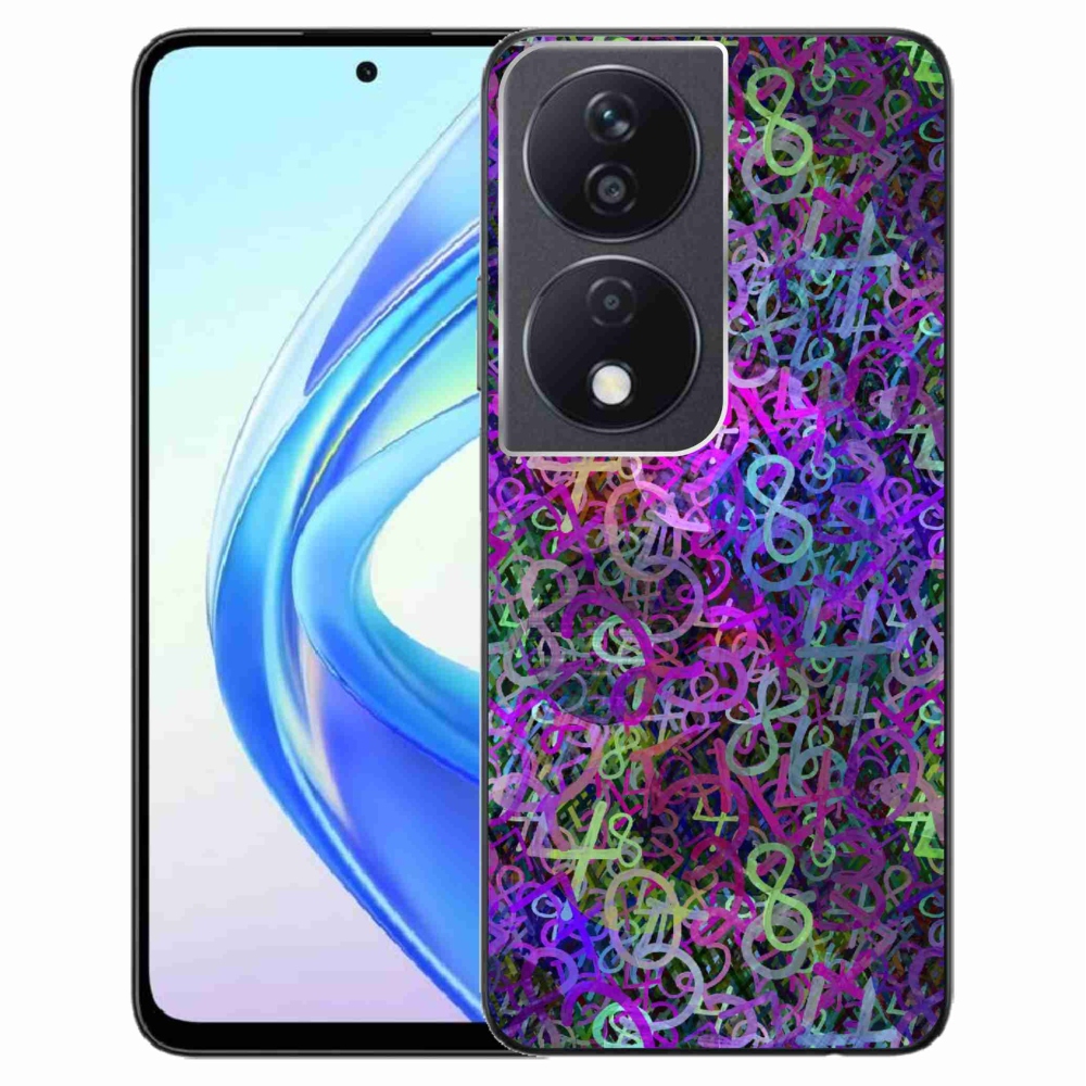 Gelový kryt mmCase na Honor X7b/Honor 90 Smart - abstraktní motiv 25