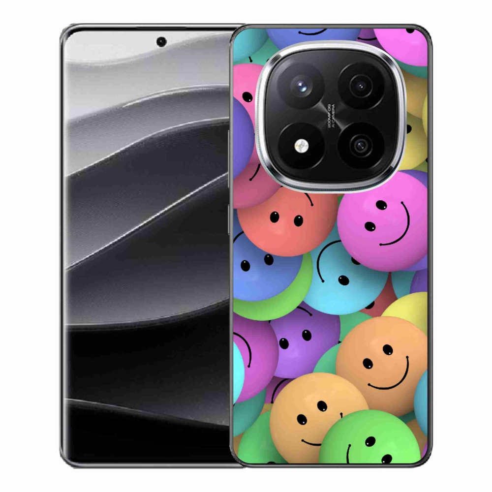 Gelový kryt mmCase na Xiaomi Redmi Note 14 Pro+ 5G - barevní smajlíci