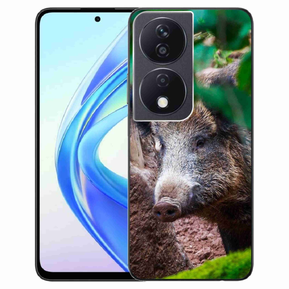 Gelový kryt mmCase na Honor X7b/Honor 90 Smart - divoké prase