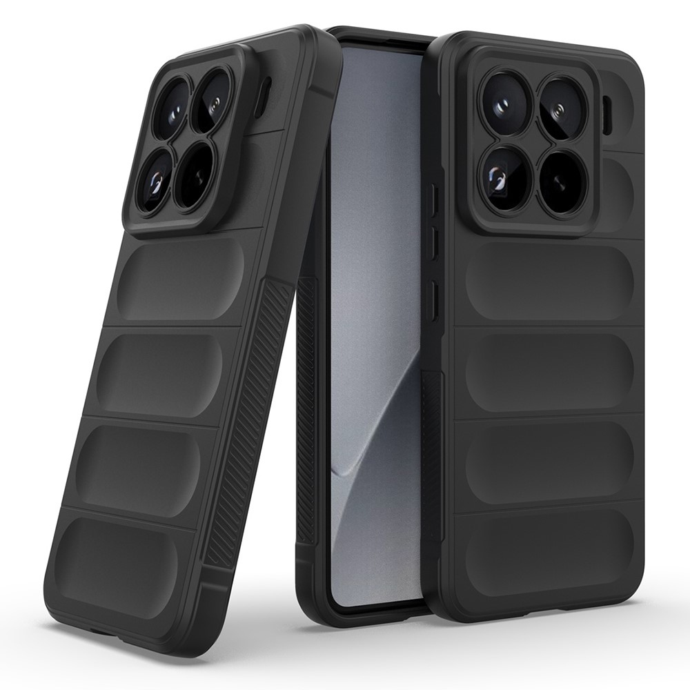 Rugg odolný gelový obal na Xiaomi 15 Pro - černý