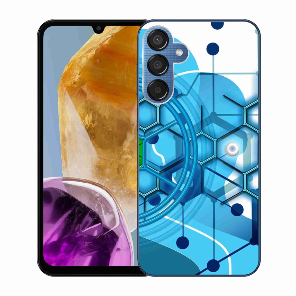 Gelový kryt mmCase na Samsung Galaxy M15 5G - abstraktní vzor 2