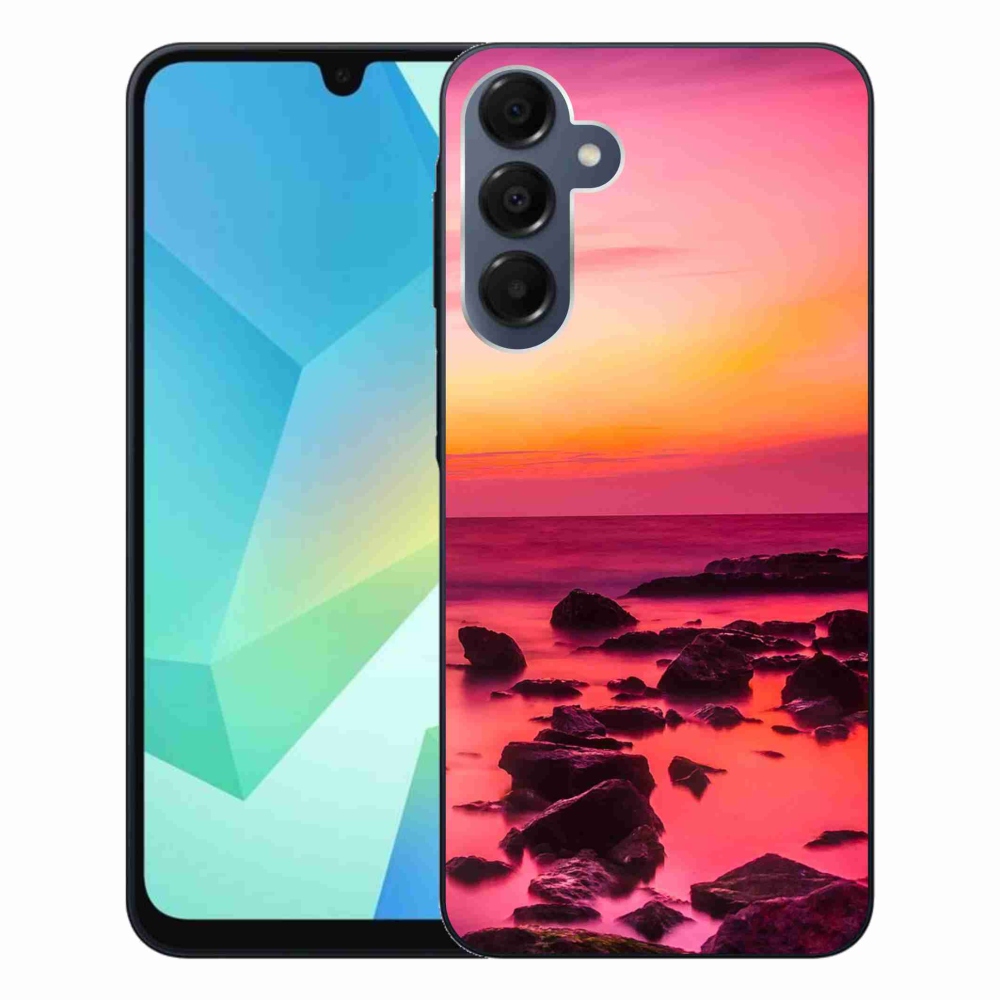 Gelový kryt mmCase na Samsung Galaxy A16 4G/5G - moře a záře
