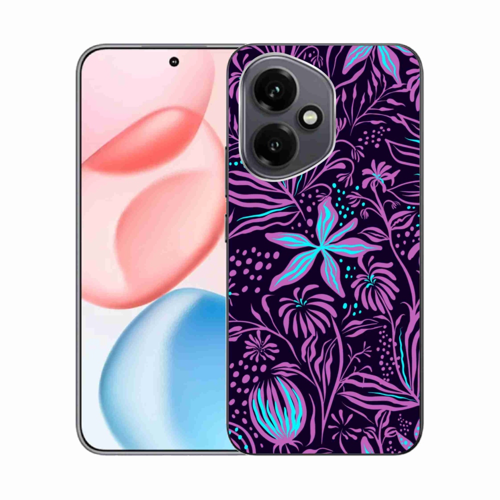 Gelový kryt mmCase na Honor 400 - květiny 2