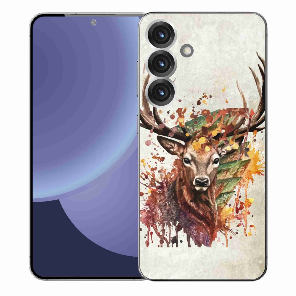 Gelový kryt mmCase na Samsung Galaxy S25+ - jelen 1