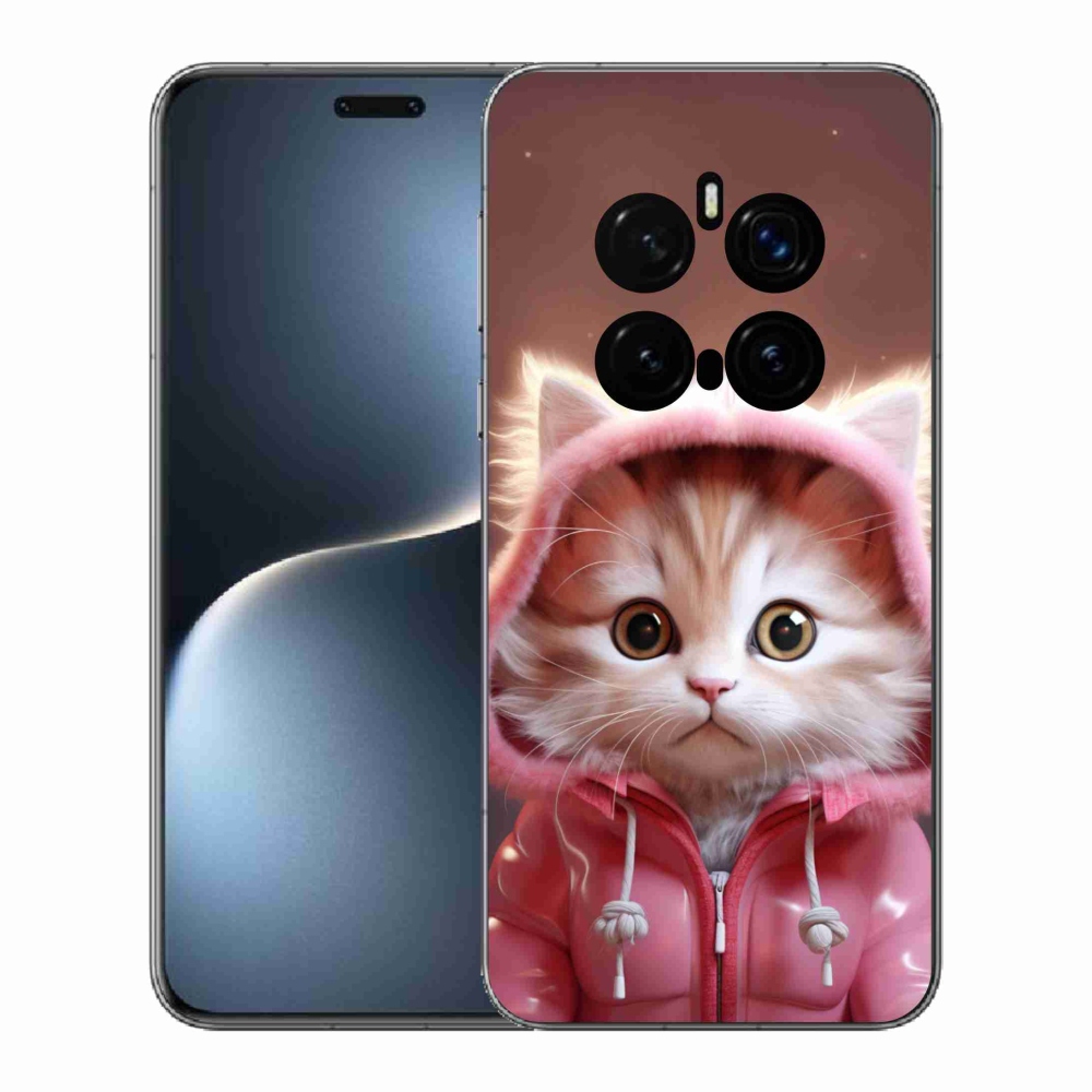 Gelový kryt mmCase na Honor Magic 7 Pro 5G - roztomilé kotě 3