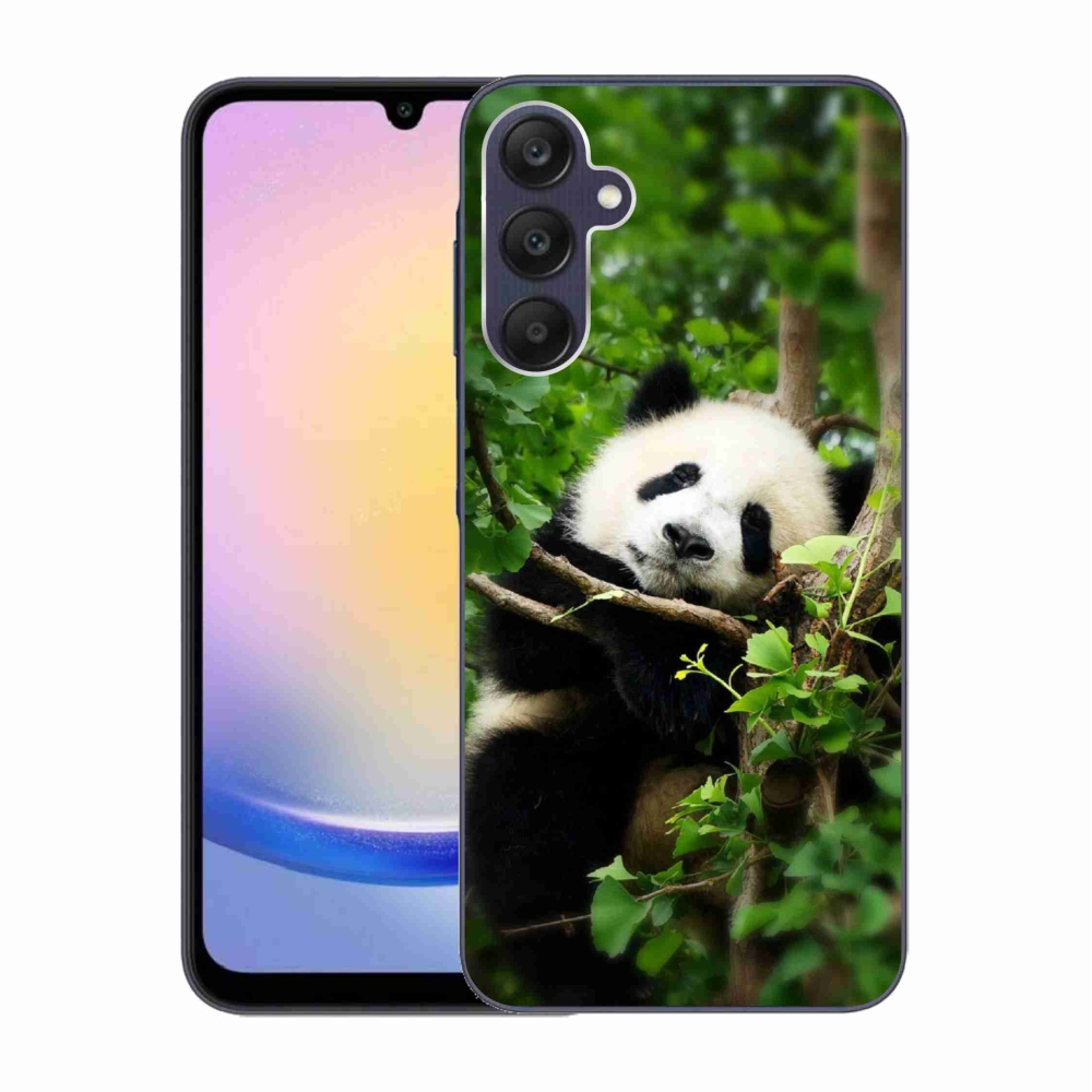 Gelový kryt mmCase na Samsung Galaxy A25 5G - panda