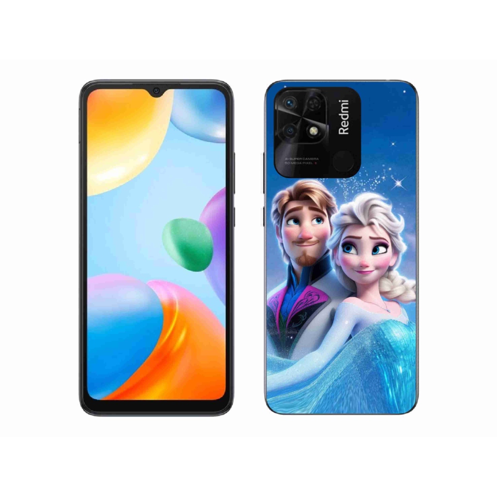 Gelový kryt mmCase na Xiaomi Redmi 10C - ledové království 1