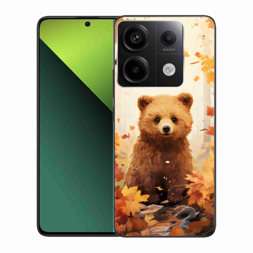 Gelový kryt mmCase na Xiaomi Redmi Note 13 Pro 5G/Poco X6 5G - medvěd v lese