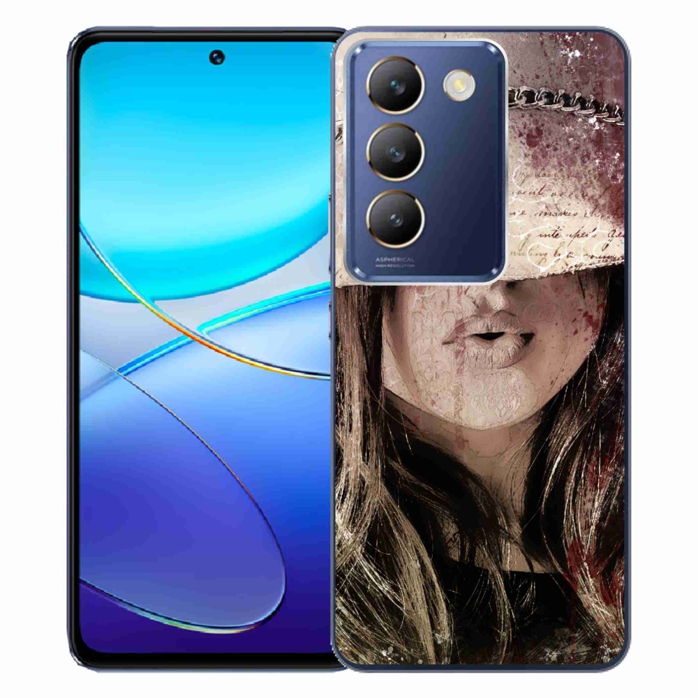 Gelový kryt mmCase na Vivo V40 SE 4G/5G - dívka