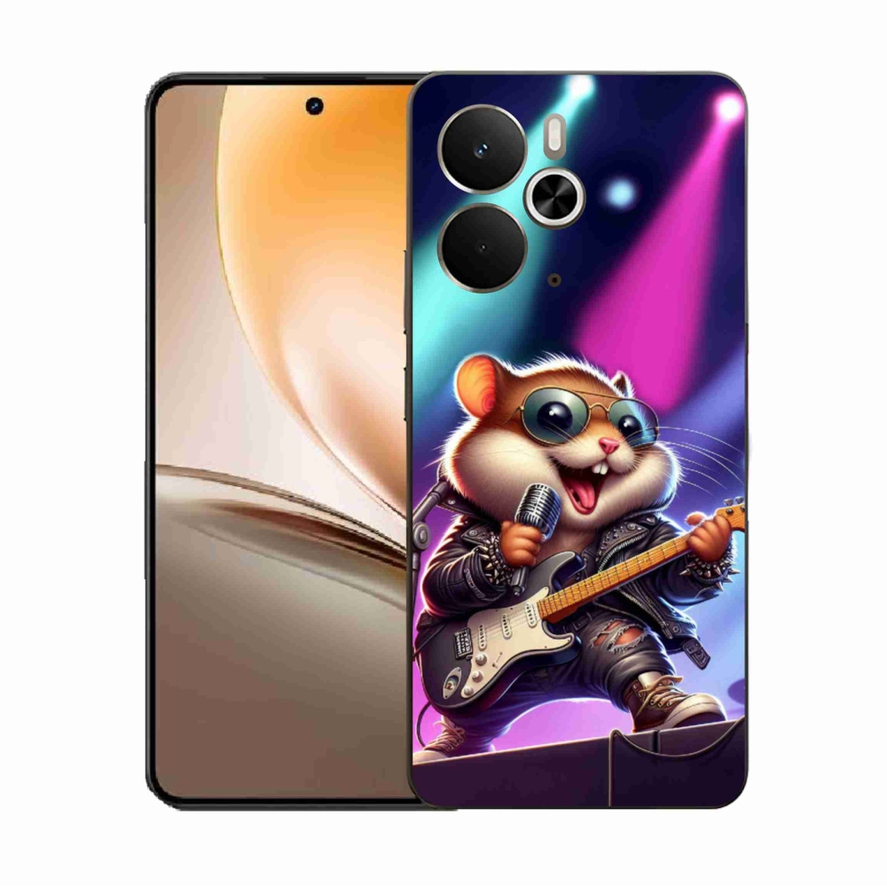 Gelový kryt mmCase na Realme 14 5G - křeček rocker