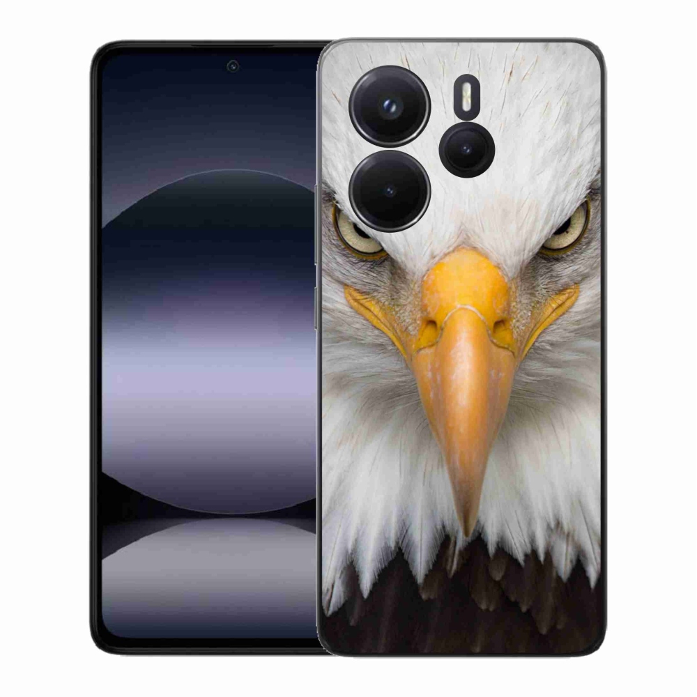 Gelový kryt mmCase na Xiaomi Redmi Note 14 - orel