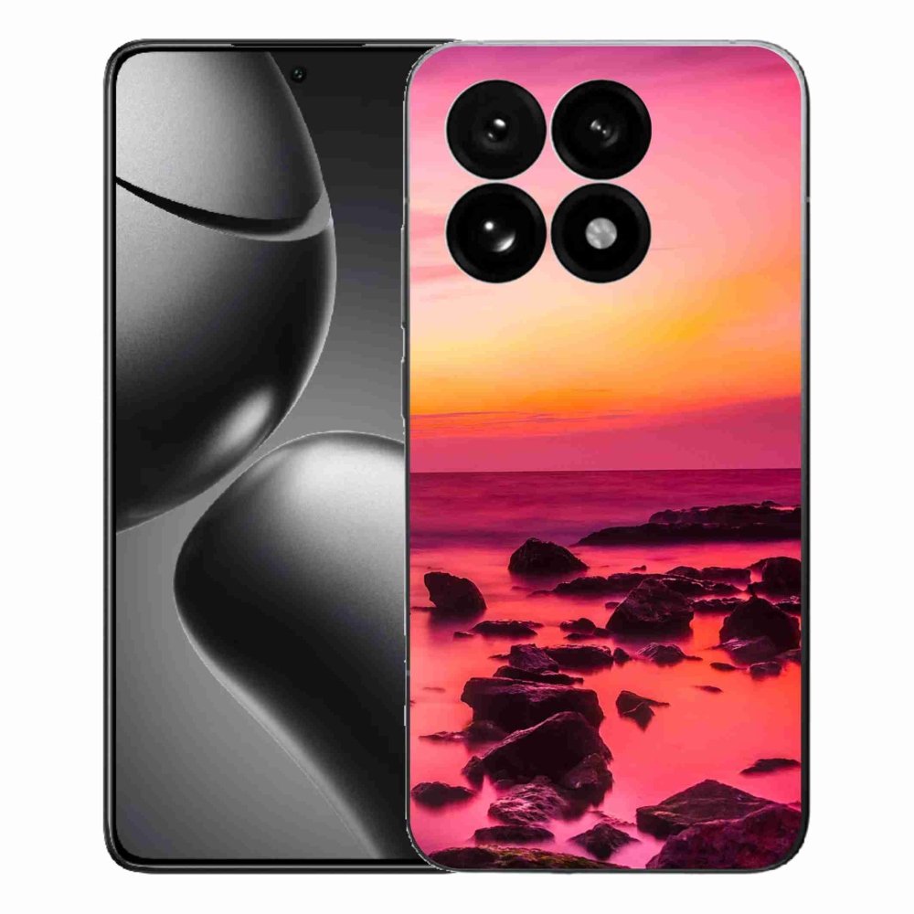 Gelový kryt mmCase na Xiaomi 15T - moře a záře