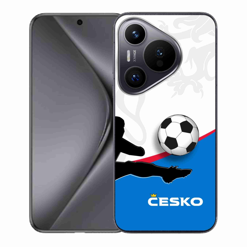 Gelový kryt mmCase na Huawei Pura 70 - fotbal Česko 3