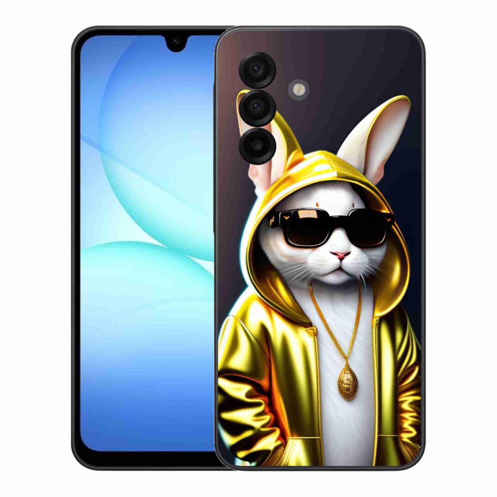 Gelový kryt mmCase na Samsung Galaxy A17 5G - kočka boss