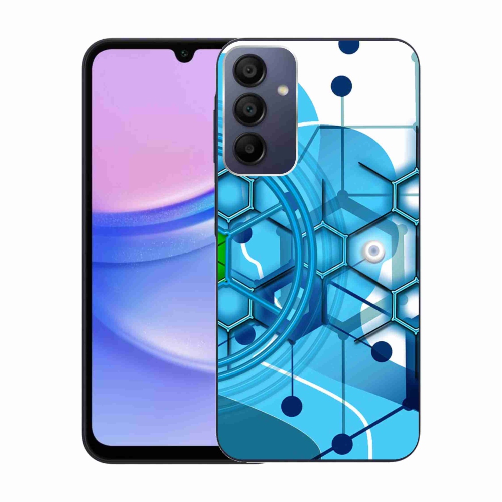 Gelový kryt mmCase na Samsung Galaxy A15 4G/5G - abstraktní vzor 2