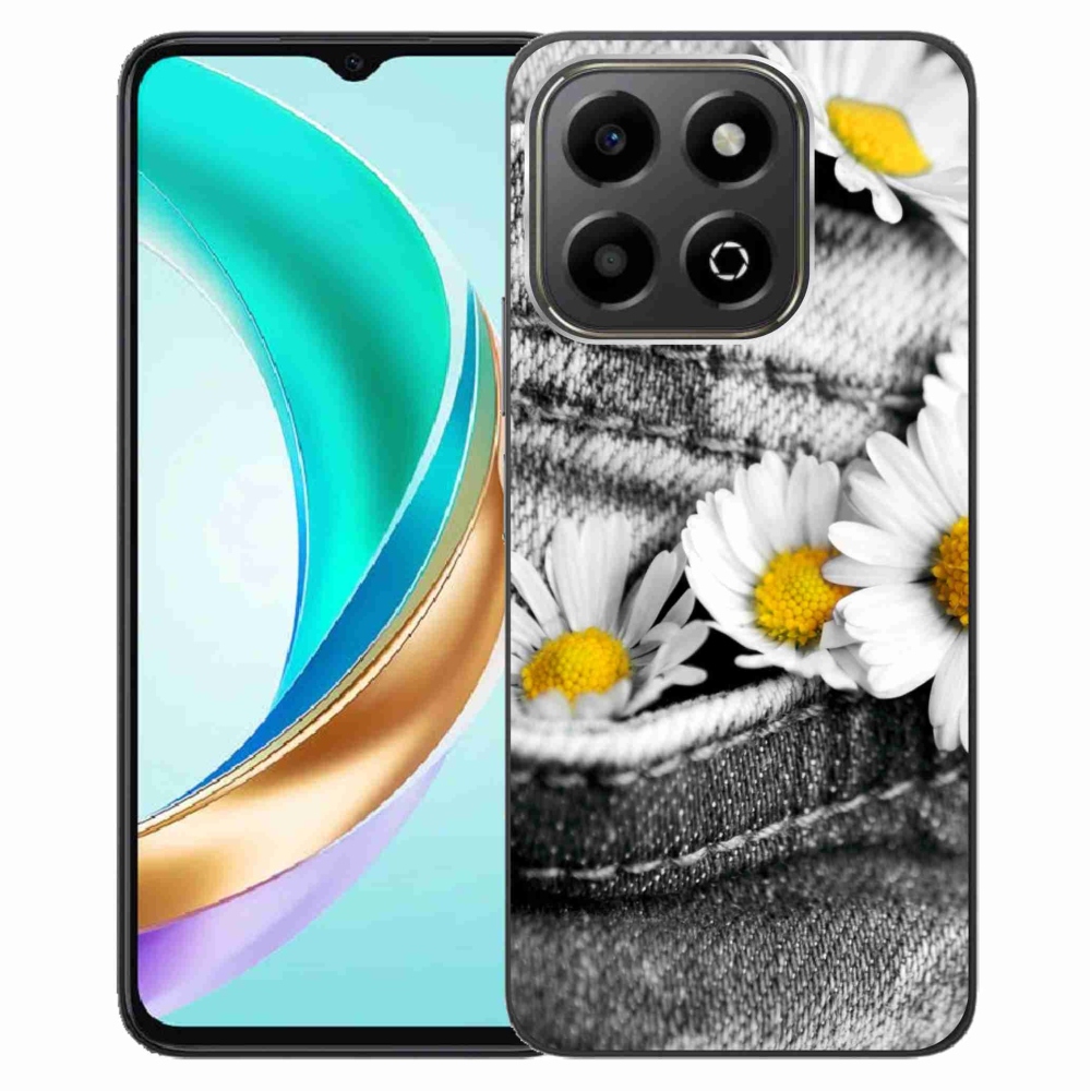 Gelový kryt mmCase na Honor X6b - kopretiny