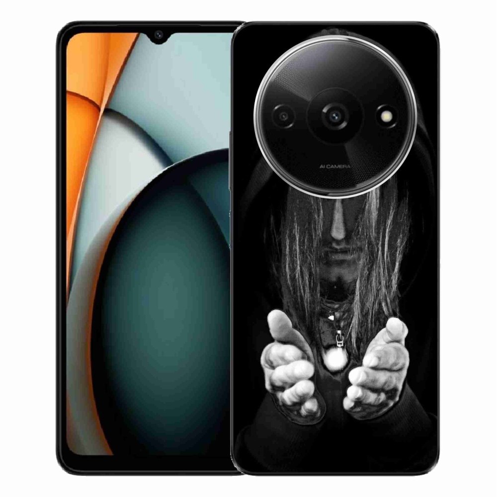 Gelový kryt mmCase na Xiaomi Redmi A3 - tajemná osoba