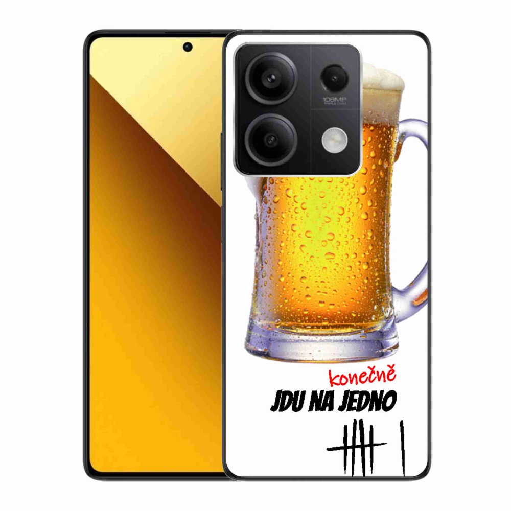 Gelový kryt mmCase na Xiaomi Redmi Note 13 5G - jdu na jedno