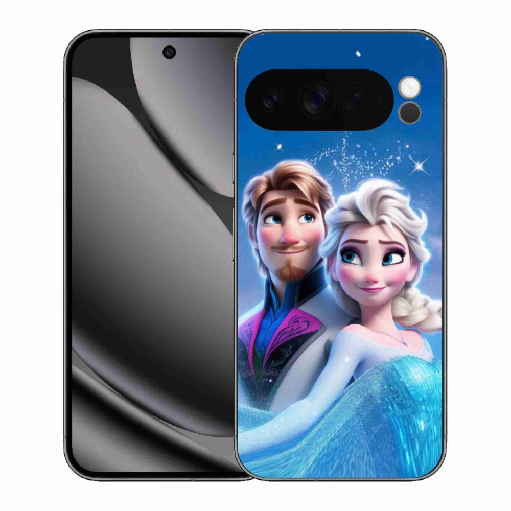 Gelový kryt mmCase na Google Pixel 10 Pro XL - ledové království 1