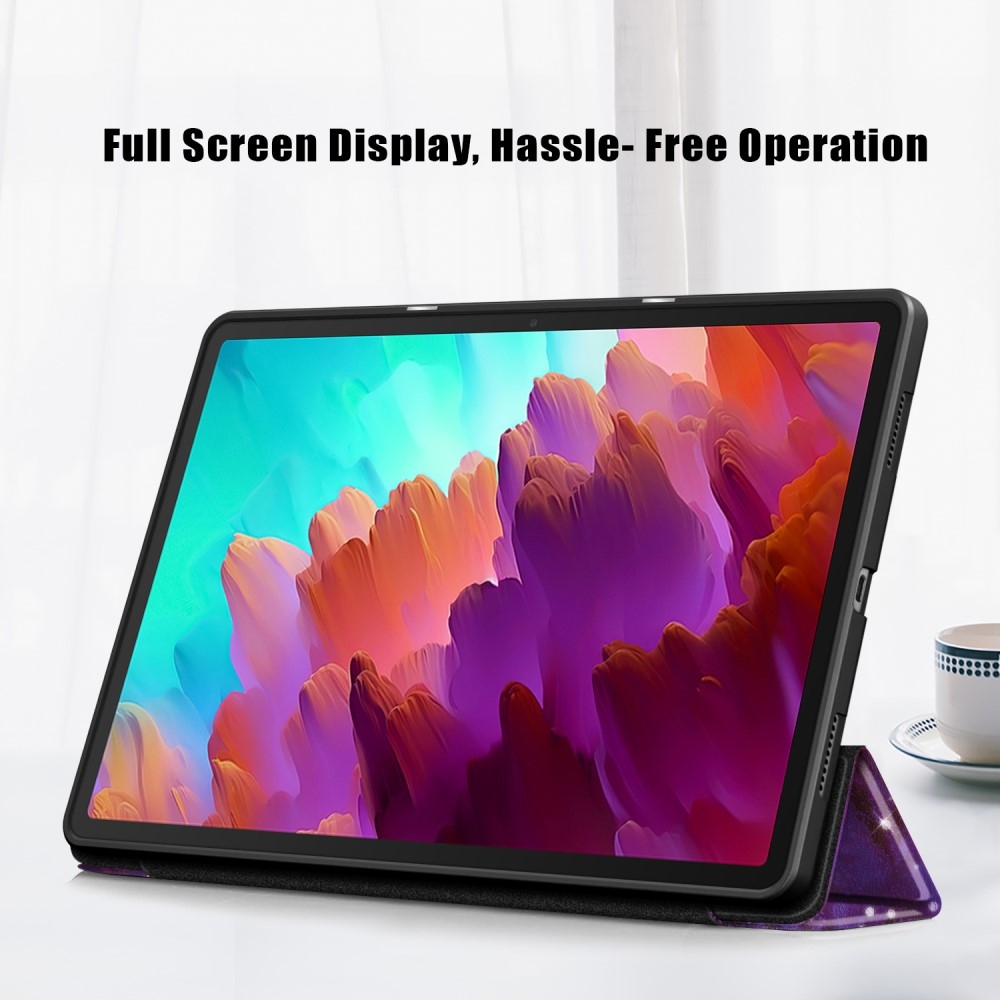 Patte chytré zavírací pouzdro na tablet Lenovo Tab P12 - vesmír