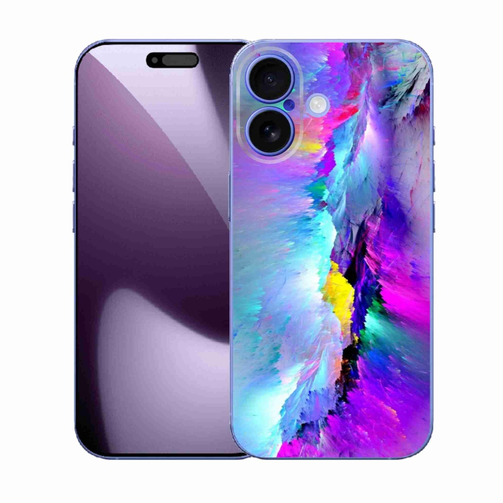 Gelový kryt mmCase na iPhone 17 - abstrakt