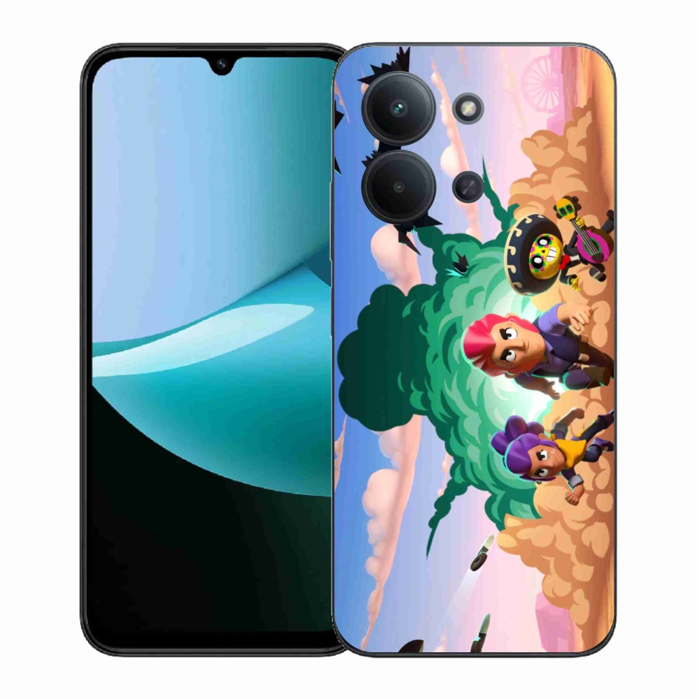 Gelový kryt mmCase na Xiaomi Redmi 15C 4G (171mm)/Poco C85 4G (171mm) - brawl stars