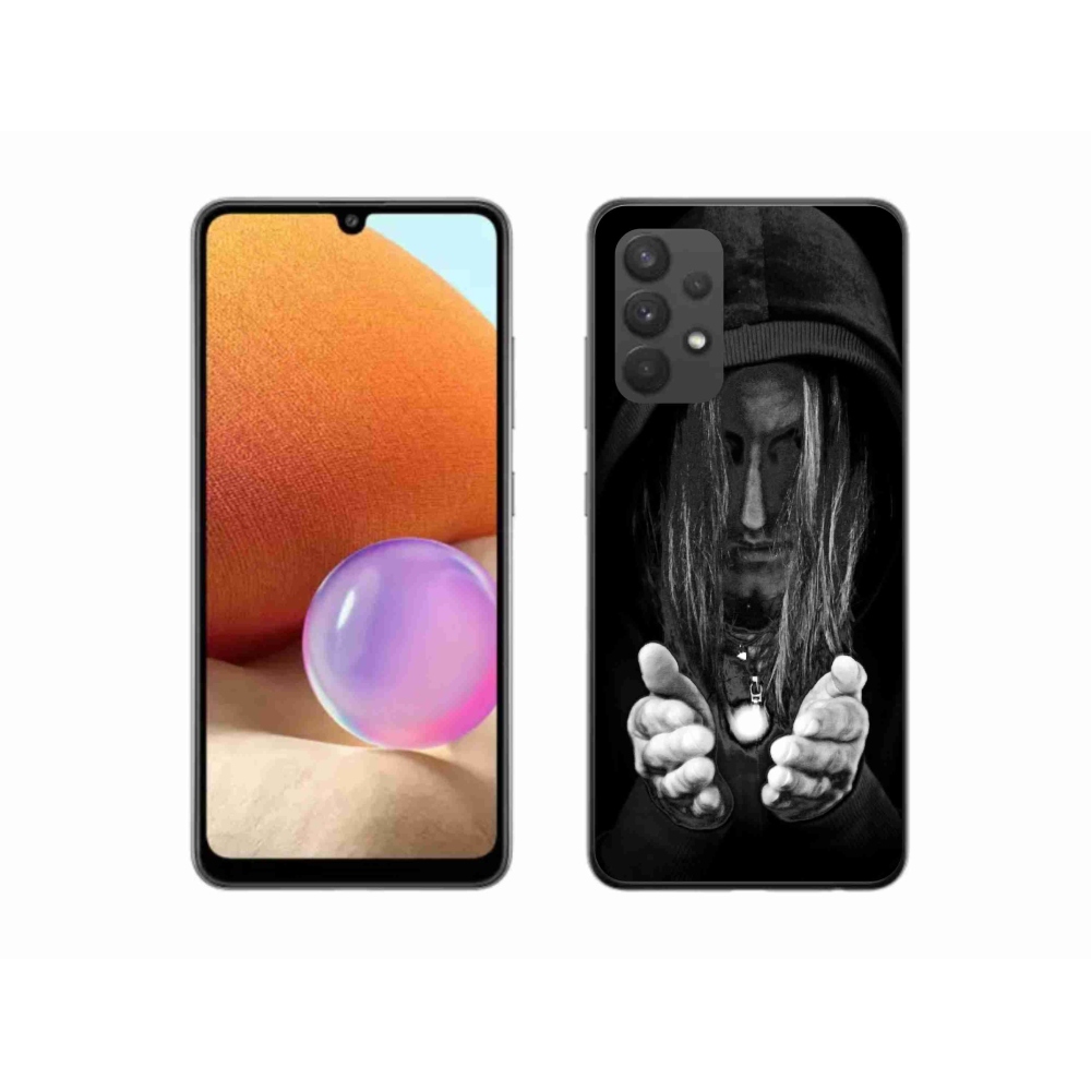 Gelový kryt mmCase na Samsung Galaxy A32 4G - tajemná osoba