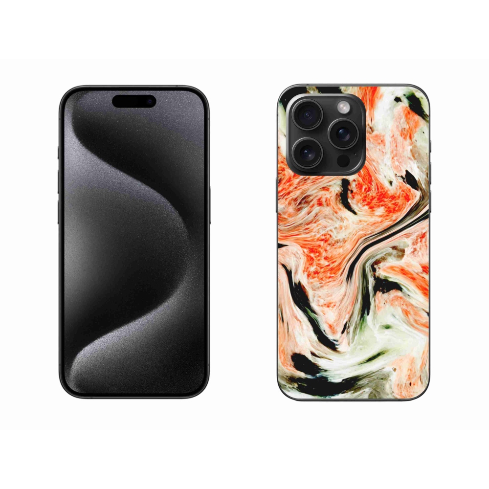Gelový kryt mmCase na iPhone 15 Pro Max - abstrakt 25