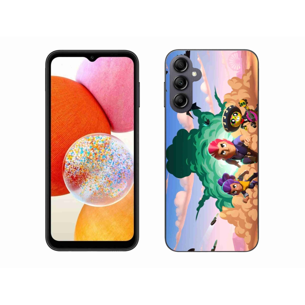 Gelový kryt mmCase na Samsung Galaxy A14 4G/5G - brawl stars