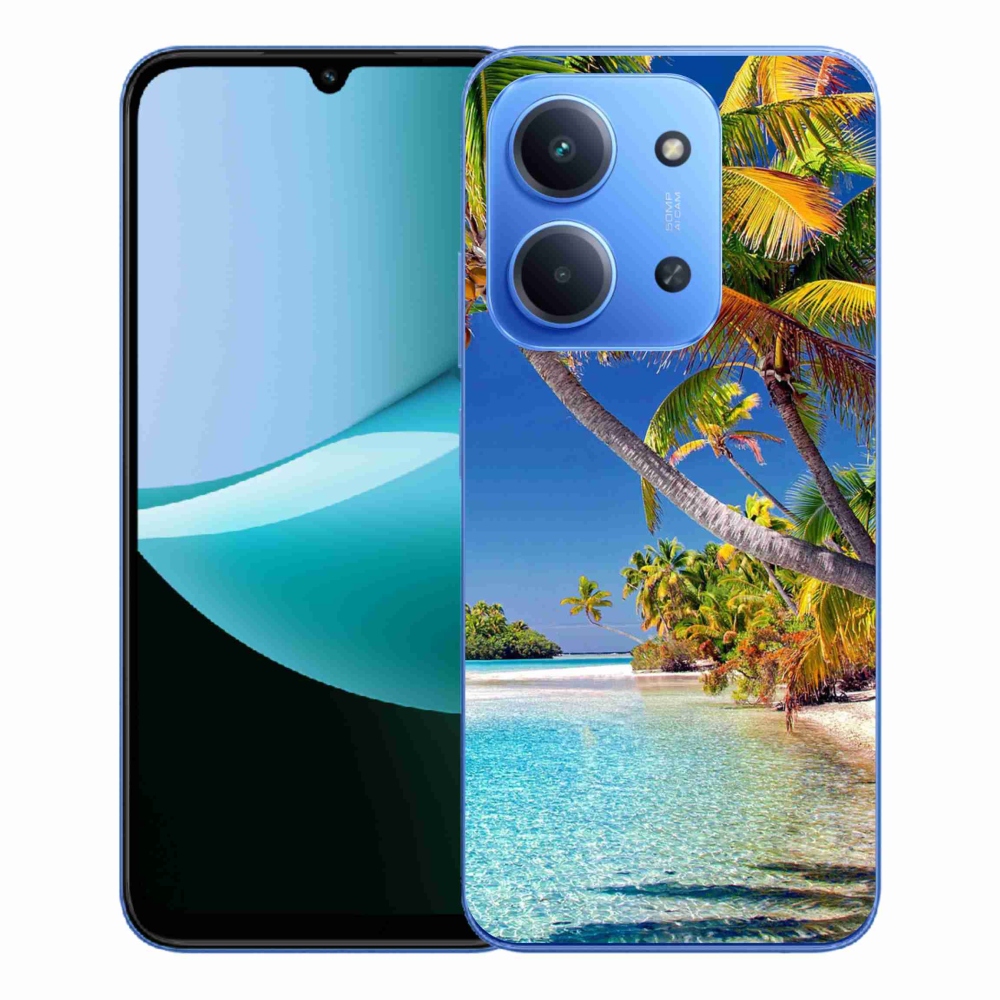 Gelový kryt mmCase na Xiaomi Redmi 15C 4G/5G (173mm) - mořská pláž