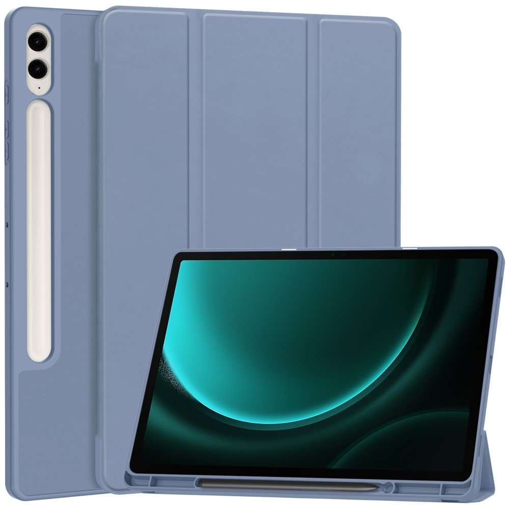 Case chytré zavírací pouzdro na Samsung Galaxy Tab S9 FE+ - fialové