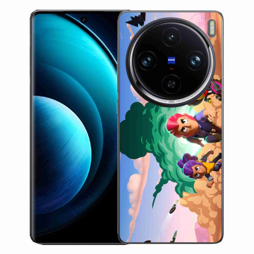 Gelový kryt mmCase na Vivo X100 Pro 5G - brawl stars