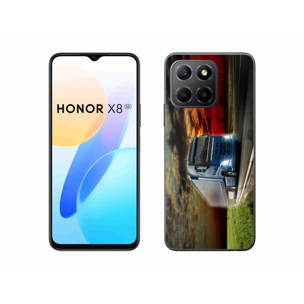 Gelový kryt mmCase na Honor X8 5G - kamion 4