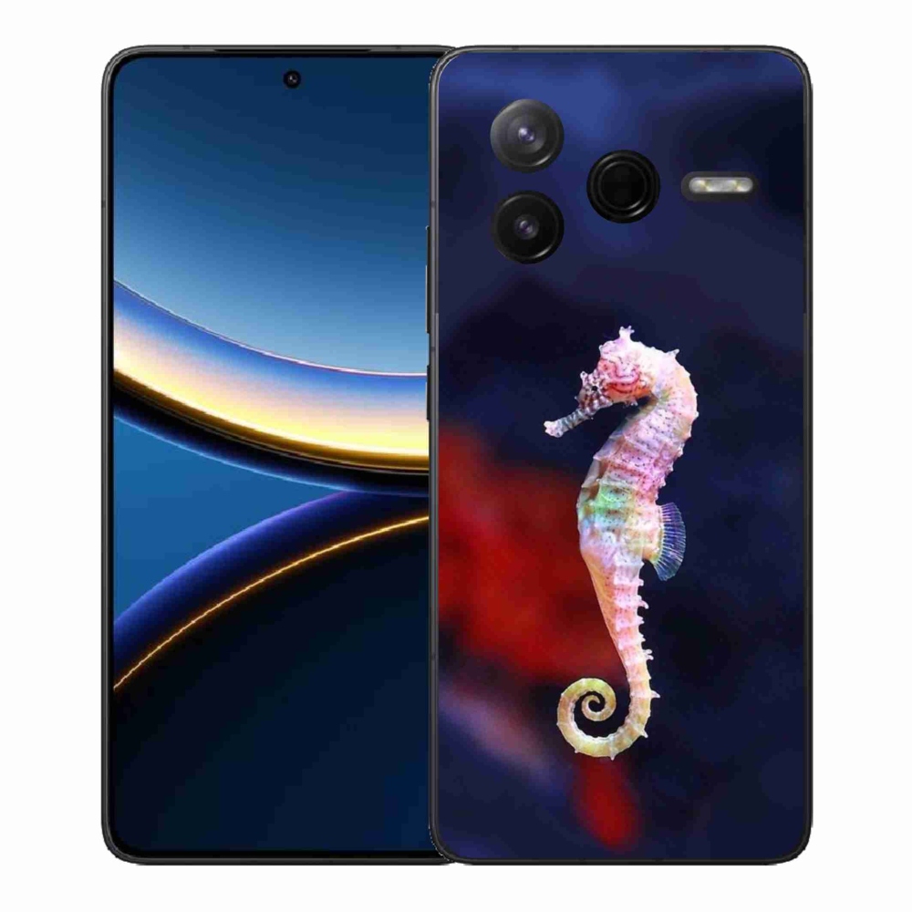 Gelový kryt mmCase na Xiaomi Poco F7 Pro - mořský koník