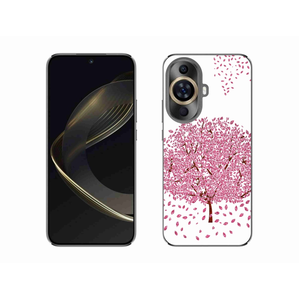 Gelový kryt mmCase na Huawei Nova 11 - kreslený strom s listy