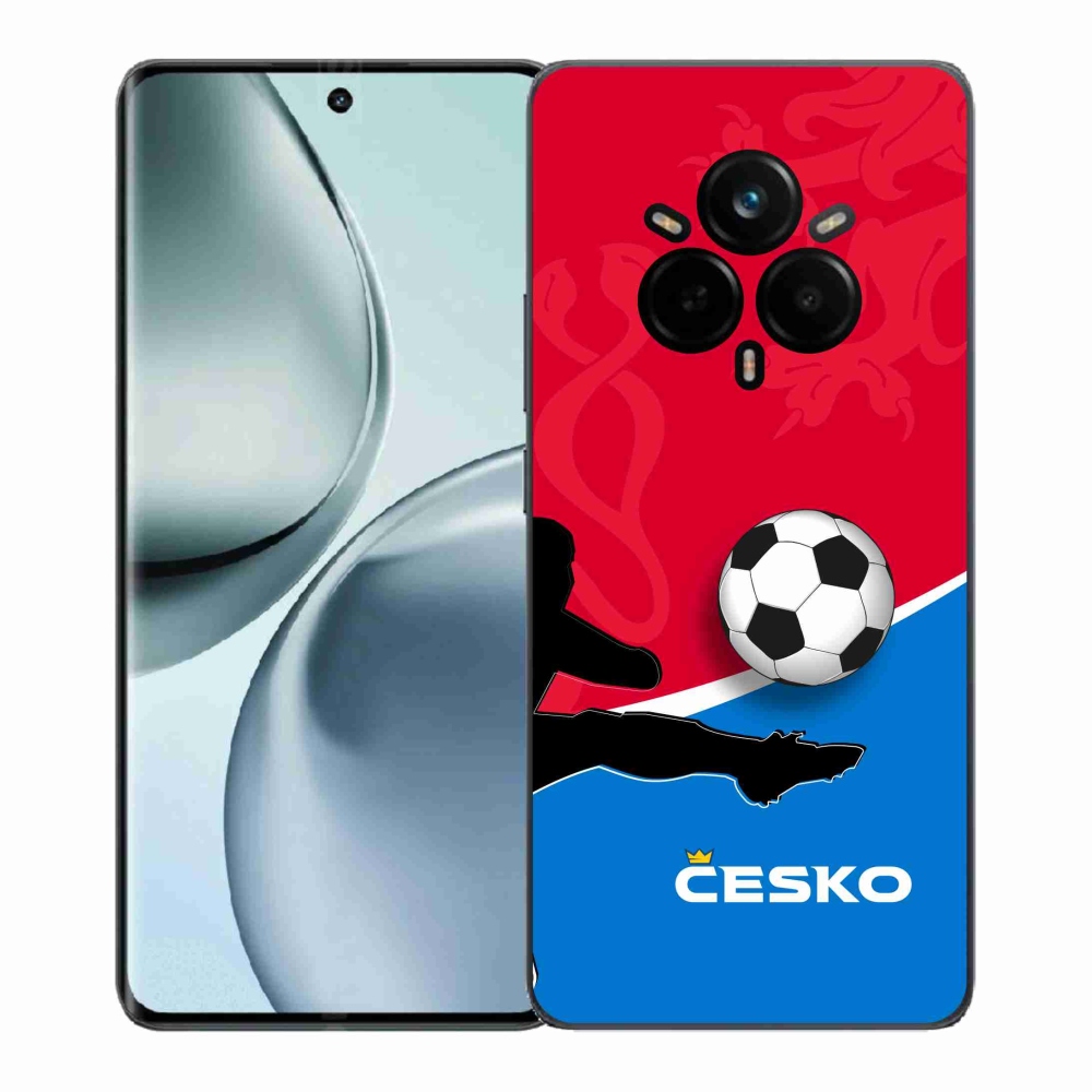 Gelový kryt mmCase na Realme 14 Pro+ 5G - fotbal Česko 2