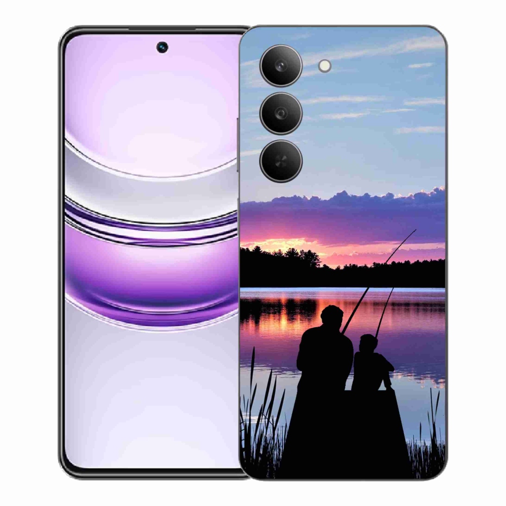 Gelový kryt mmCase na Realme 14x 5G - rybaření 2