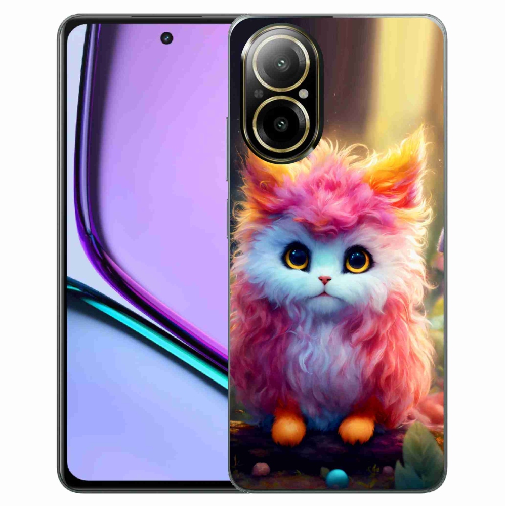 Gelový kryt mmCase na Realme C67 - roztomilé kotě 5