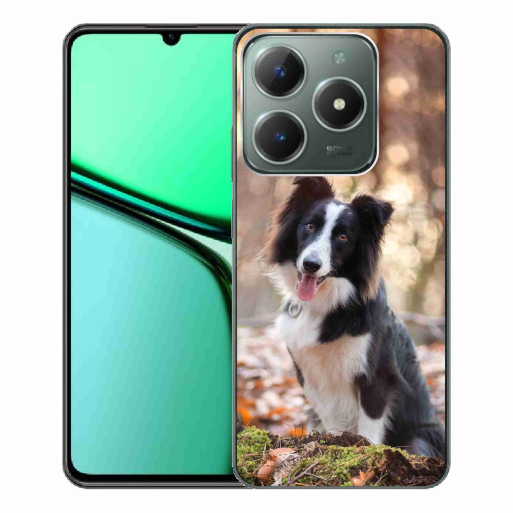 Gelový obal mmCase na Realme C61 - border kolie 1