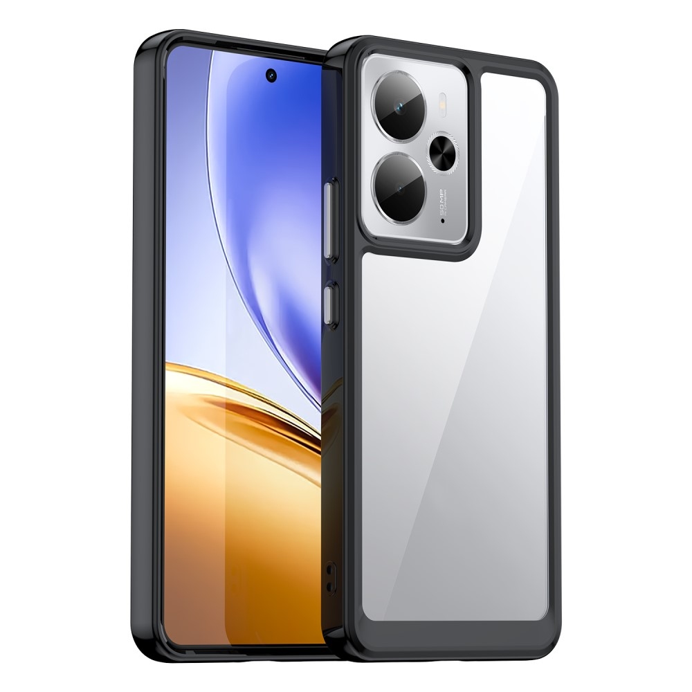 Gelový obal s pevnými zády na Realme 14 5G/14T 5G - černý