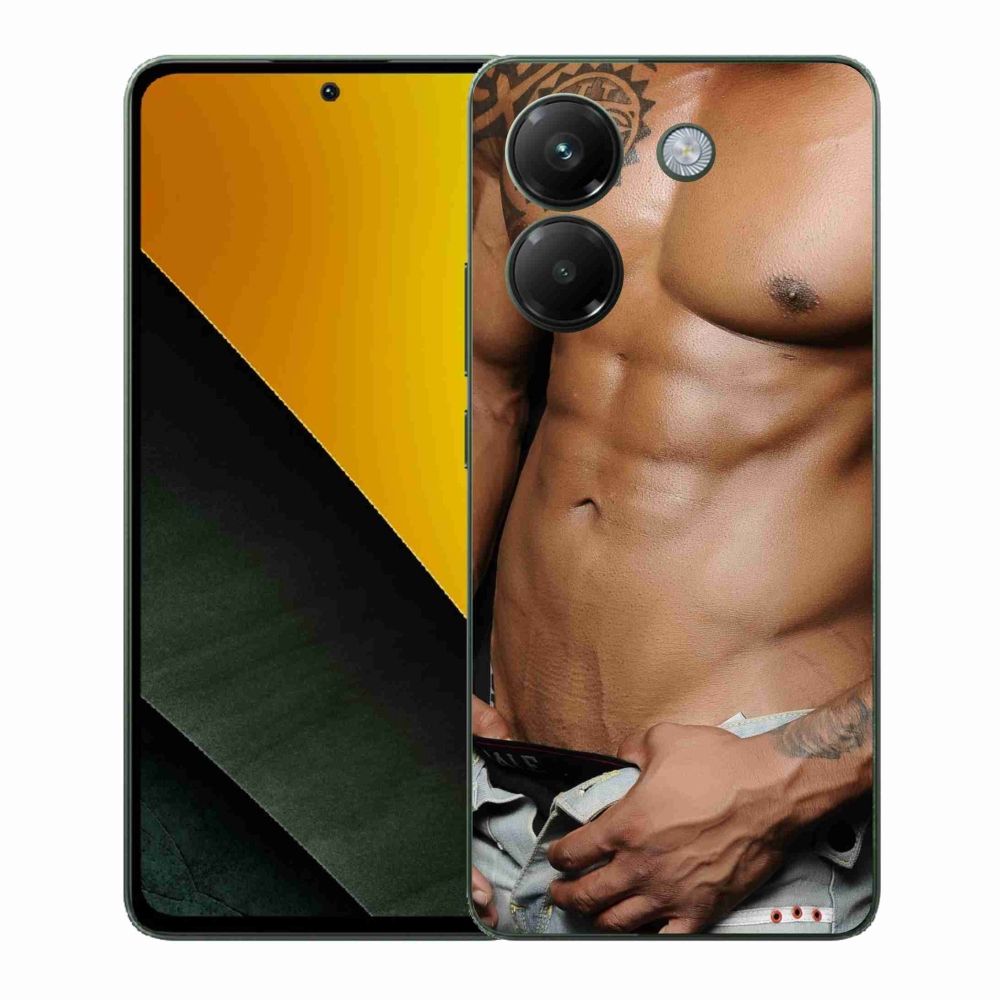 Gelový kryt mmCase na Xiaomi Poco M7 Pro 5G - sexy muž