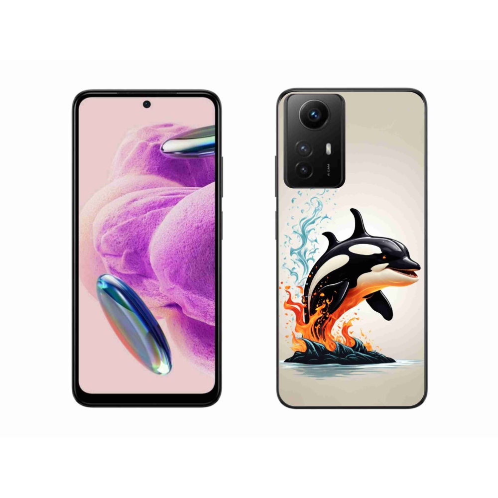 Gelový kryt mmCase na Xiaomi Redmi Note 12S - kosatka
