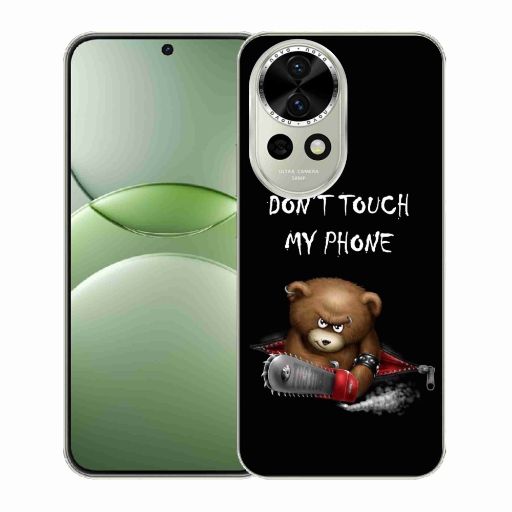 Gelový kryt mmCase na Huawei Nova 13 5G - nesahej na telefon