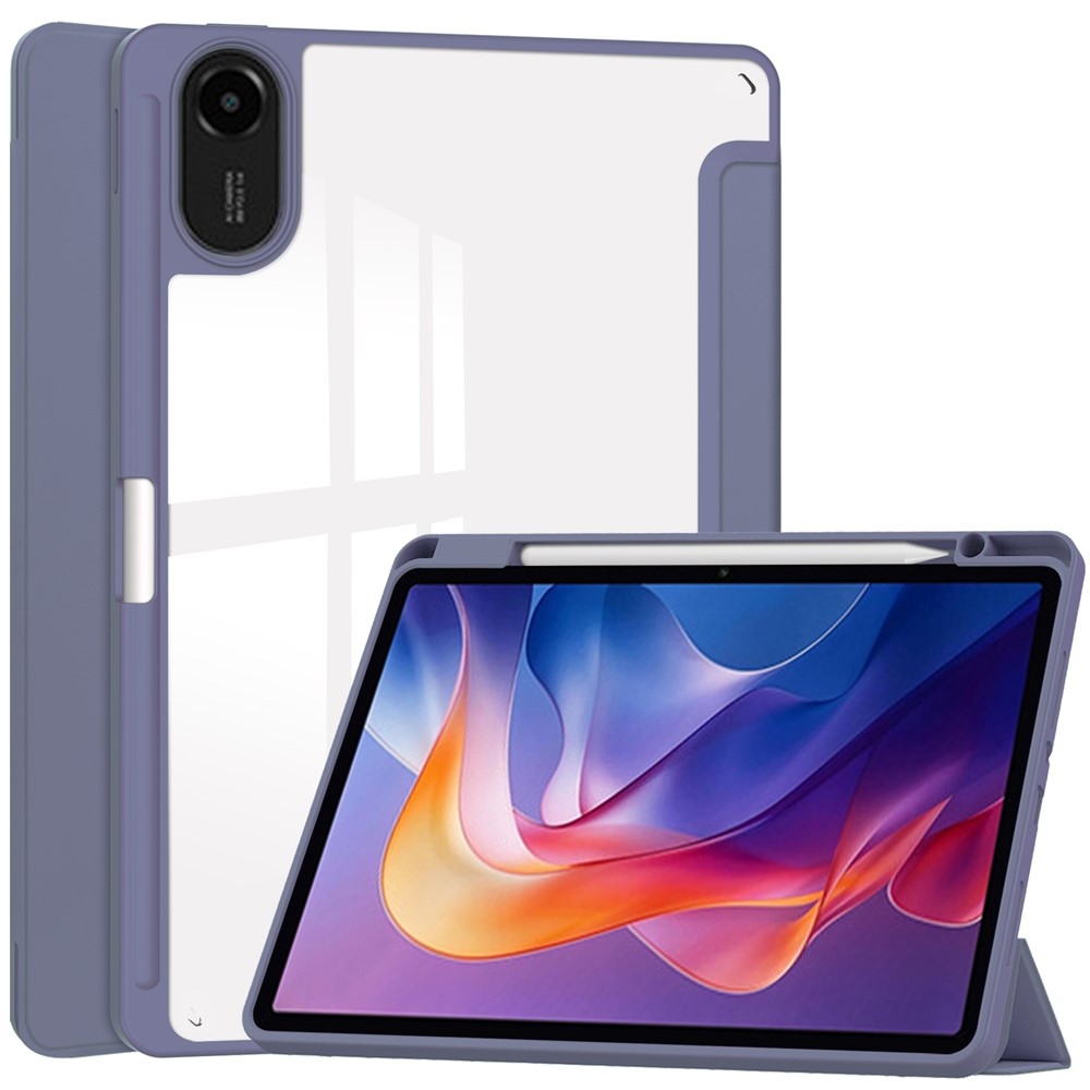 Case chytré zavírací pouzdro na tablet Xiaomi Redmi Pad 2 - fialové