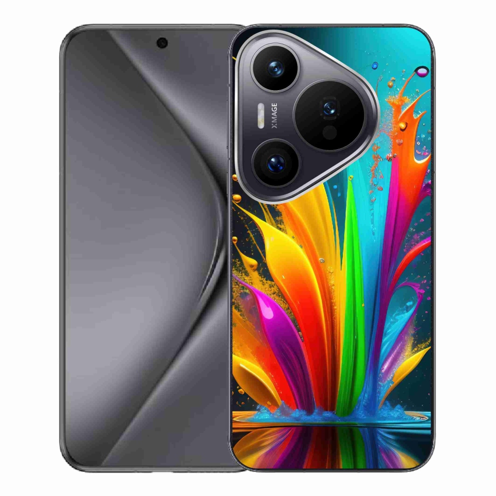Gelový kryt mmCase na Huawei Pura 70 Pro - abstraktní motiv 1