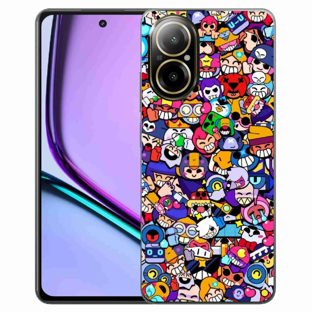 Gelový kryt mmCase na Realme C67 - brawl stars 2