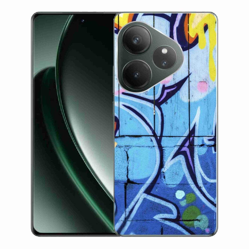 Gelový kryt mmCase na Realme GT 6 5G/GT 6T 5G - graffiti