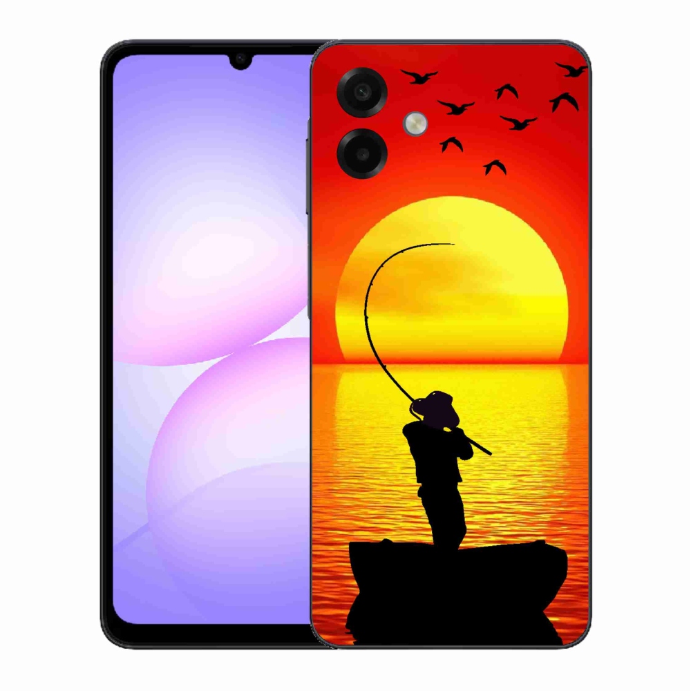 Gelový kryt mmCase na Samsung Galaxy A07 4G - rybaření